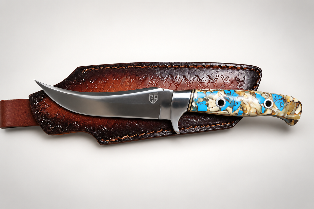 8.5" Fixed Blade Knife – 12C27 Steel