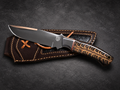 9” Custom Fixed Blade Hunting Knife