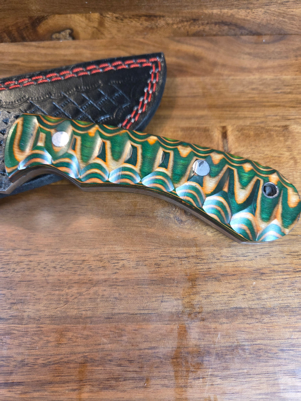 8 1/2 hard Packa wood handle