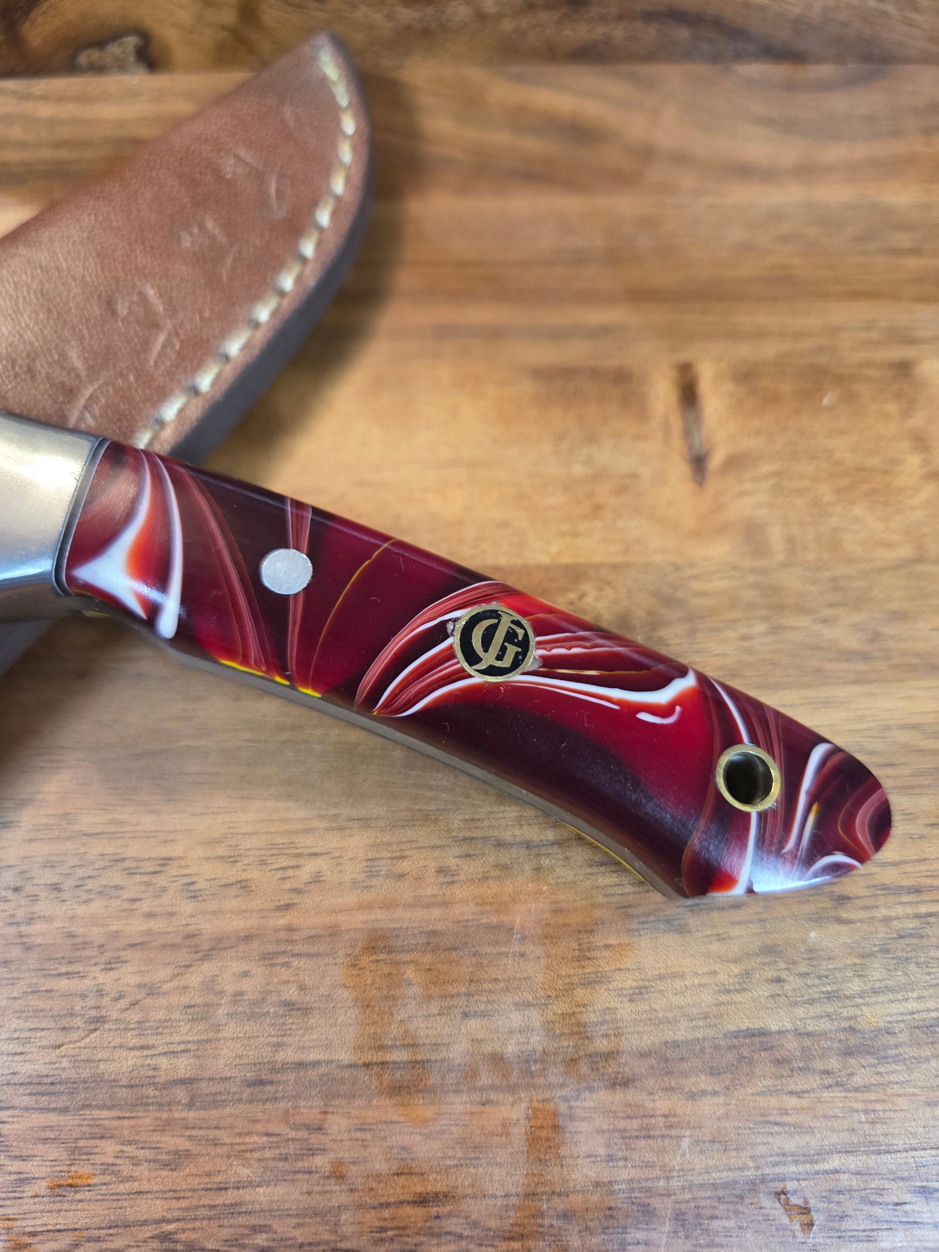 7inch San Mai Damascus