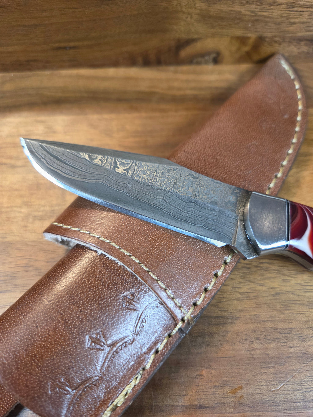 7inch San Mai Damascus