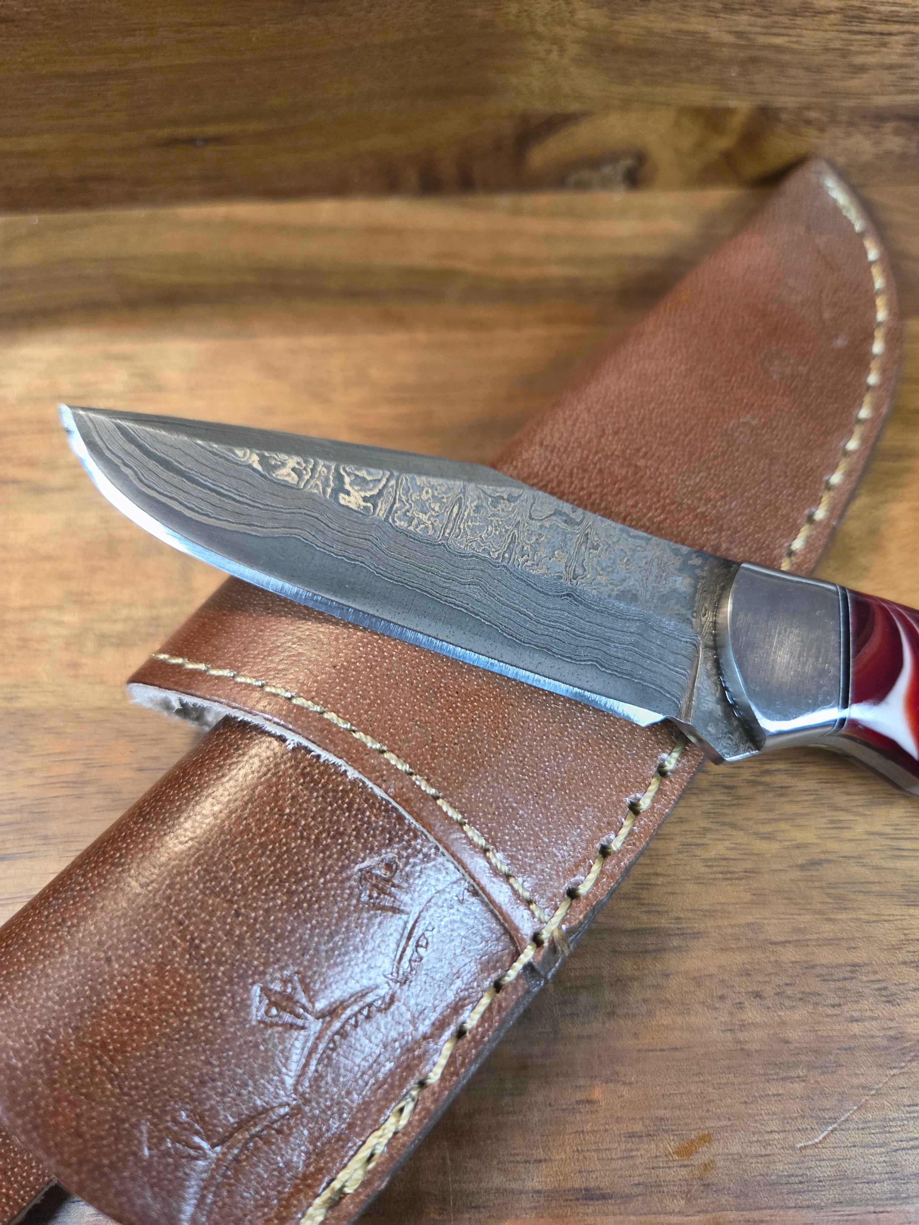 7inch San Mai Damascus